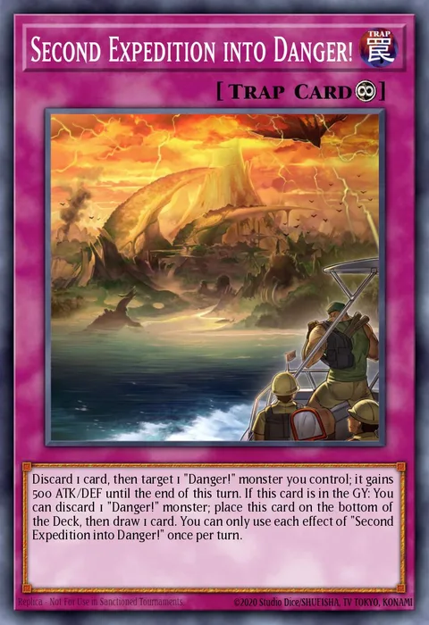Second Expedition into Danger! trading card
