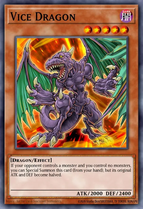 Vice Dragon trading card