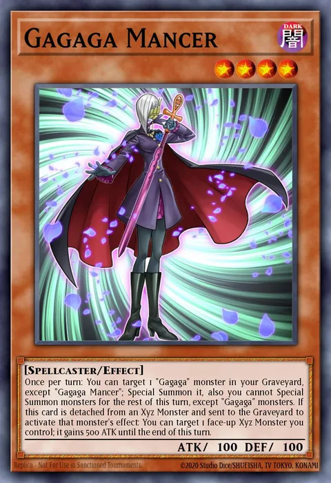 Gagaga Mancer trading card