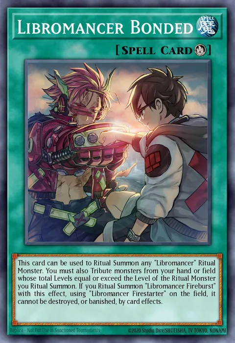 Libromancer Bonded trading card