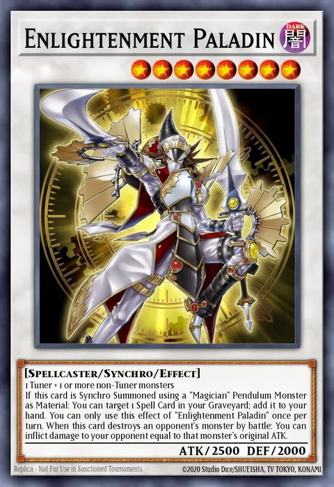 Enlightenment Paladin trading card