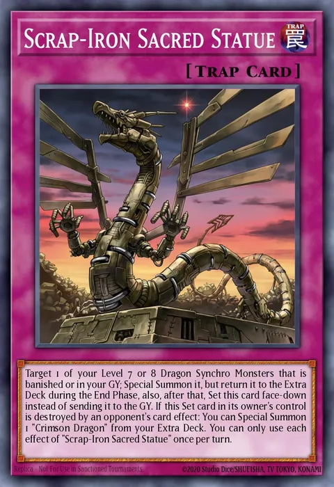 Scrap-Iron Sacred Statue trading card