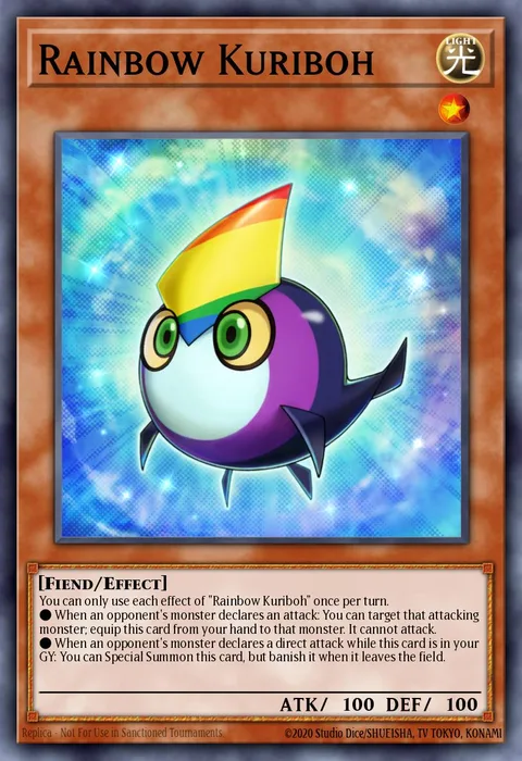 Rainbow Kuriboh trading card