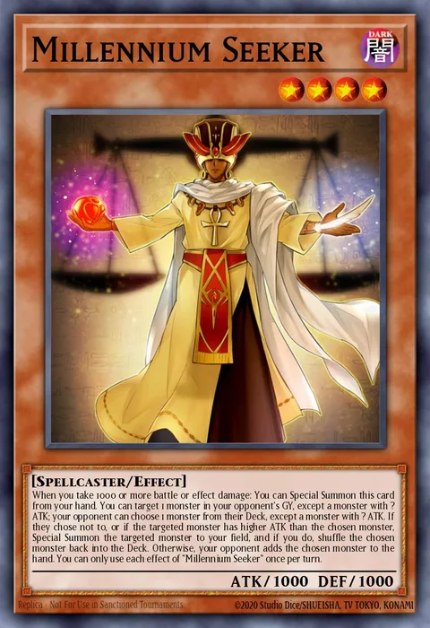 Millennium Seeker trading card