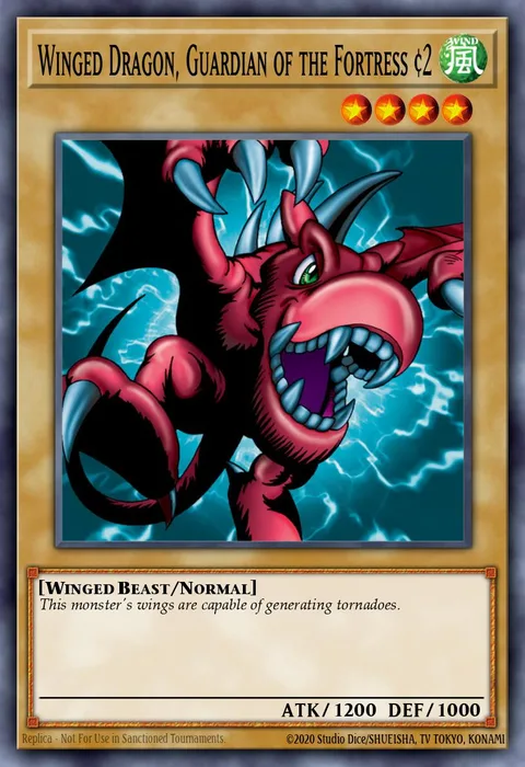 Winged Dragon, Guardian of the Fortress #2 trading card
