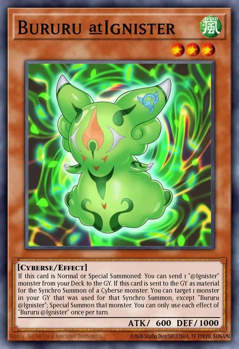 Bururu @Ignister trading card