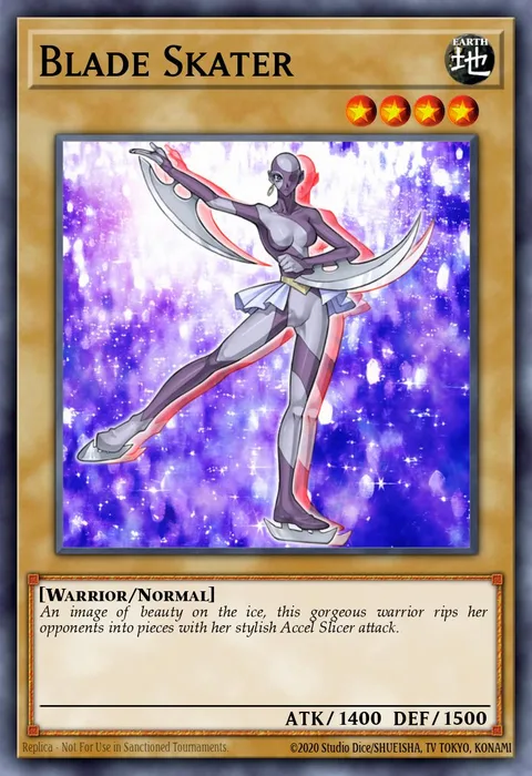 Blade Skater trading card