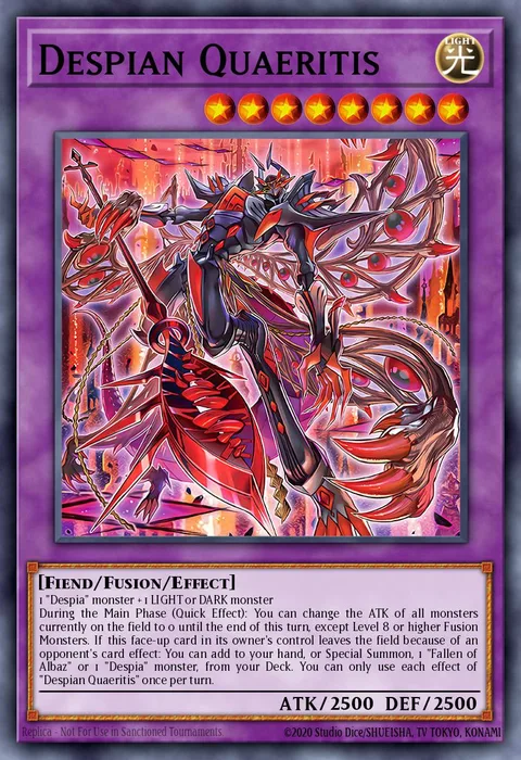 Despian Quaeritis trading card