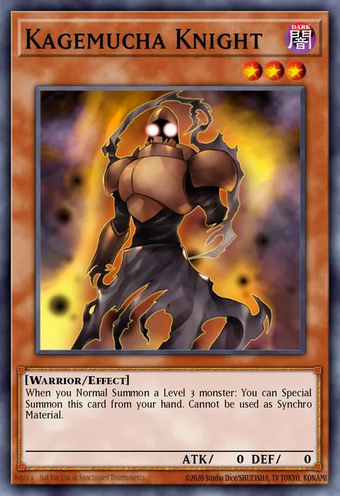 Kagemucha Knight trading card