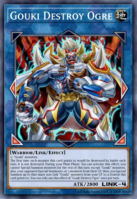 Gouki Destroy Ogre trading card