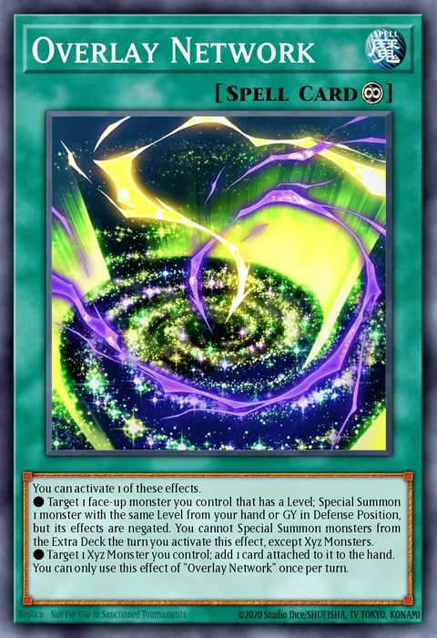 Overlay Network trading card