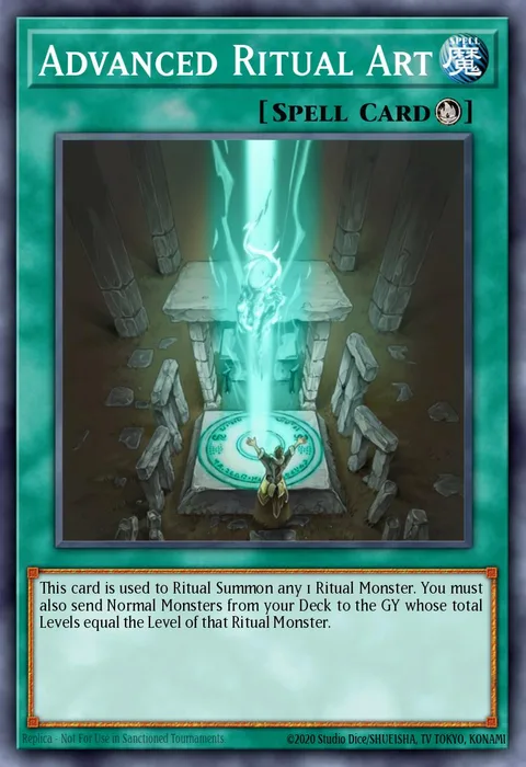 Advanced Ritual Art trading card