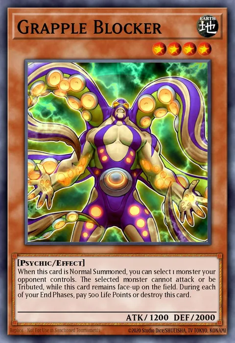 Grapple Blocker trading card