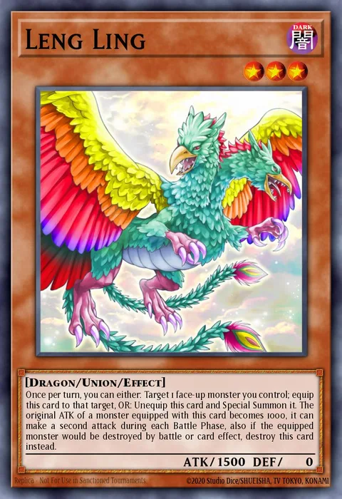 Leng Ling trading card