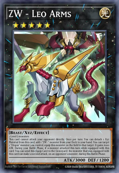 ZW - Leo Arms trading card