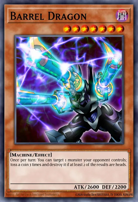 Barrel Dragon trading card