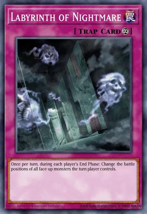 Labyrinth of Nightmare trading card