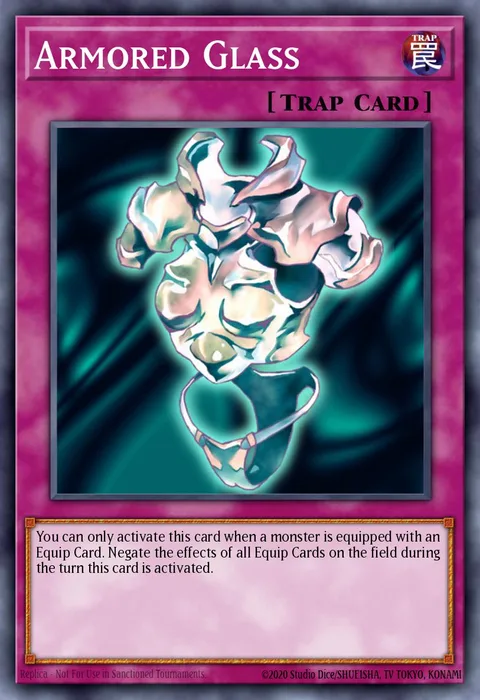 Armored Glass trading card