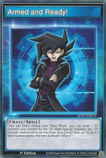 Armed and Ready! trading card