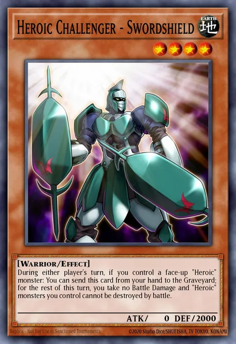 Heroic Challenger - Swordshield trading card