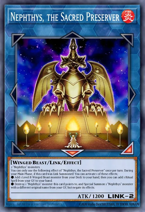 Nephthys, the Sacred Preserver trading card