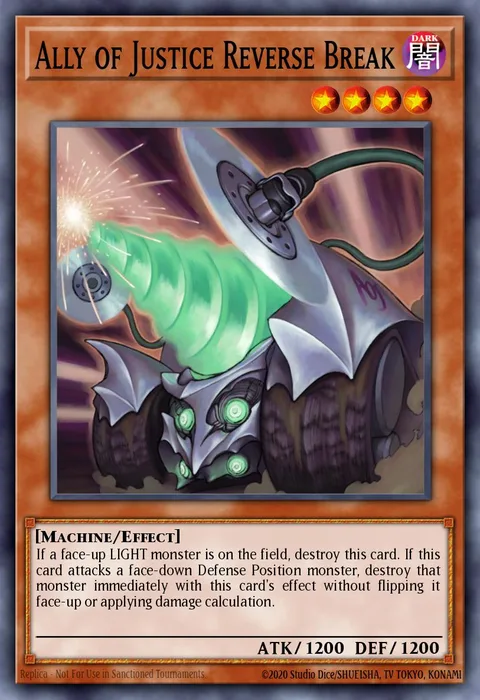 Ally of Justice Reverse Break trading card