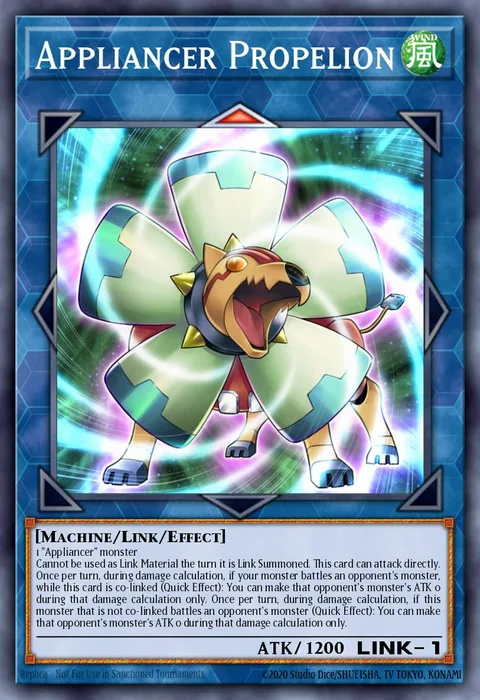 Appliancer Propelion trading card