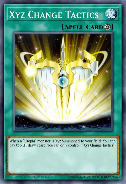 Xyz Change Tactics trading card