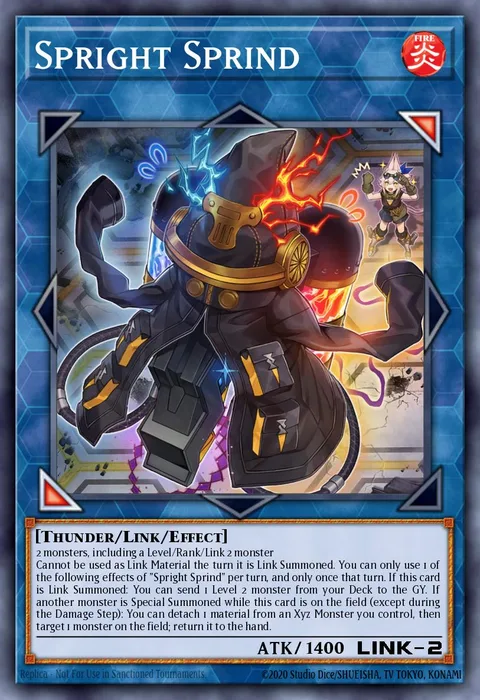 Spright Sprind trading card