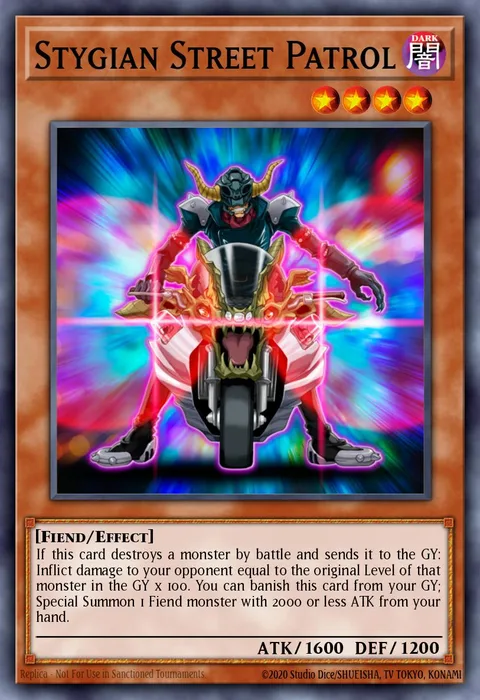 Stygian Street Patrol trading card