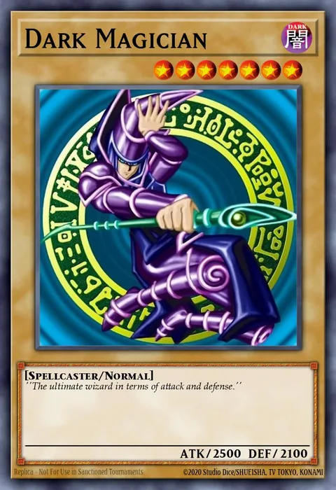 Dark Magician trading card
