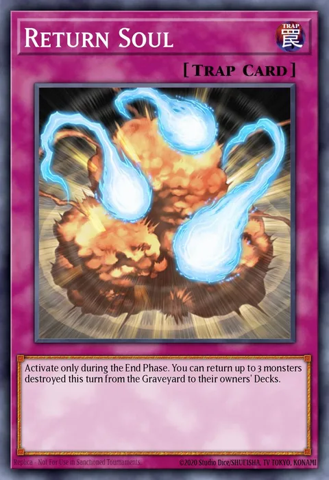 Return Soul trading card