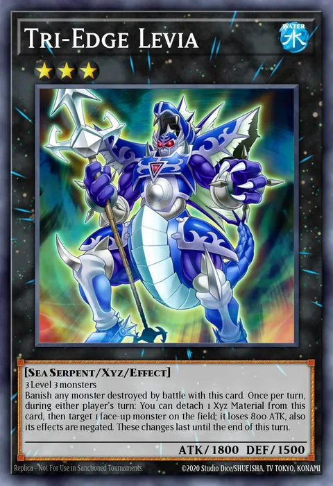 Tri-Edge Levia trading card