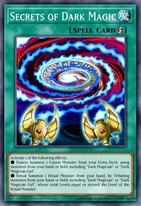 Secrets of Dark Magic trading card
