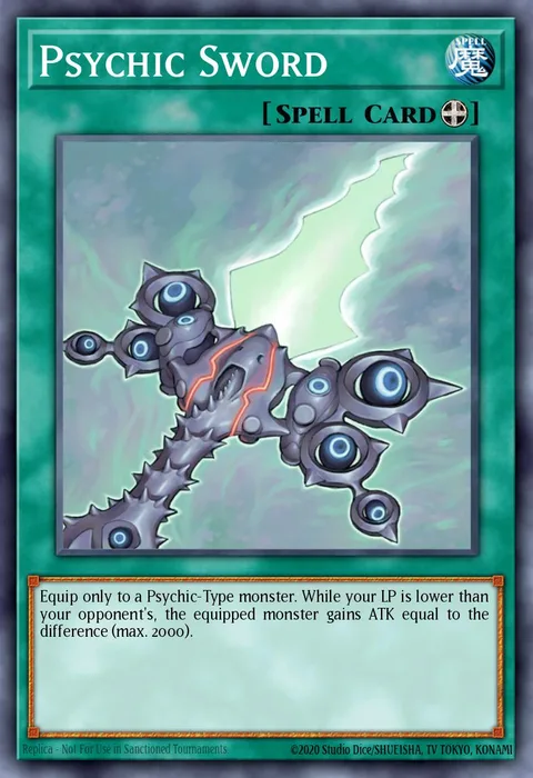 Psychic Sword trading card