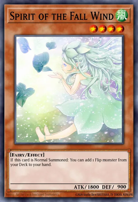 Spirit of the Fall Wind trading card