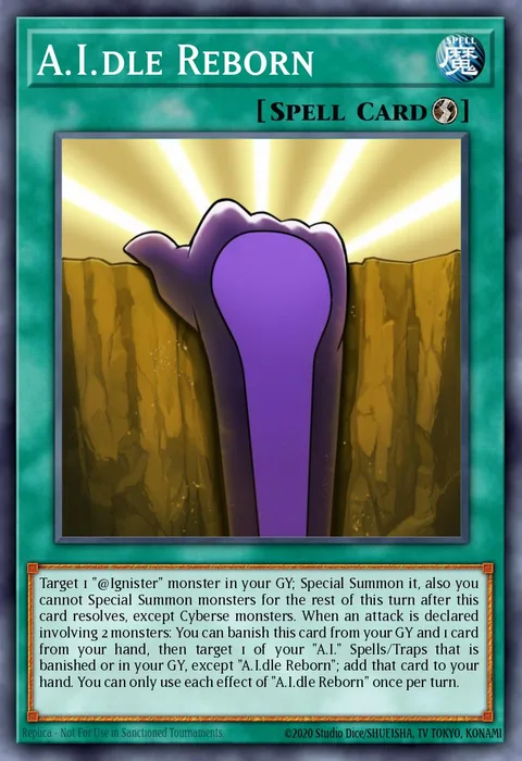 A.I.dle Reborn trading card