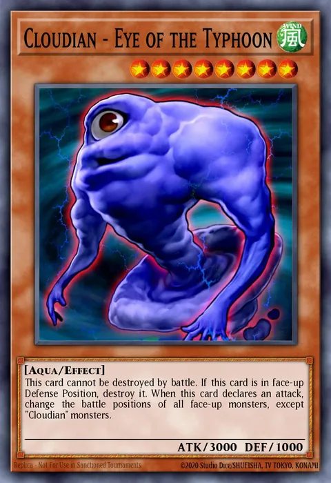 Cloudian - Eye of the Typhoon trading card