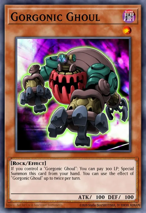 Gorgonic Ghoul trading card