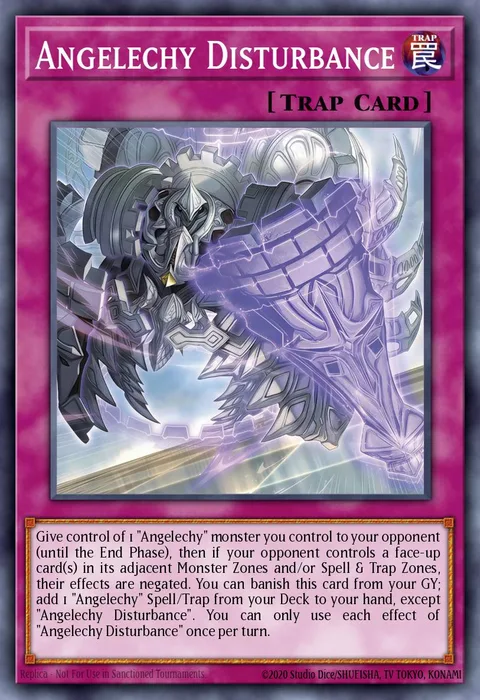 Angelechy Disturbance trading card