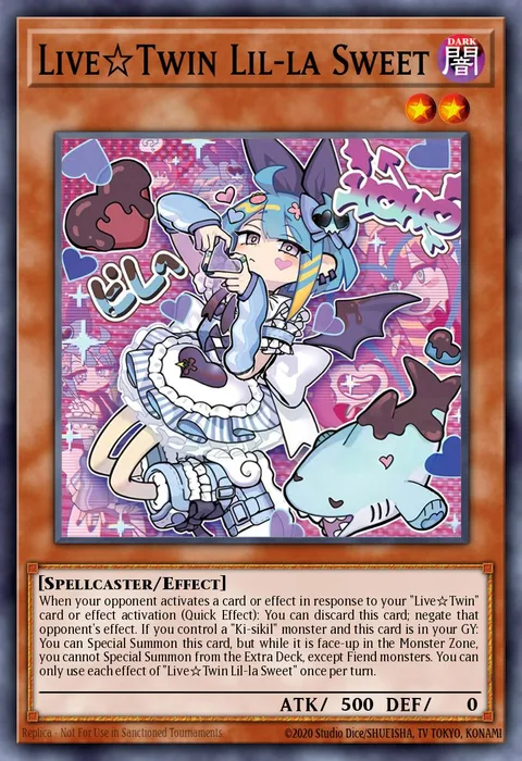 Live☆Twin Lil-la Sweet trading card