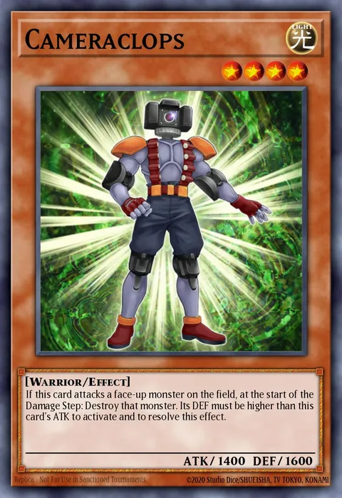 Cameraclops trading card