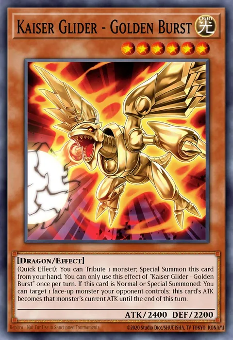 Kaiser Glider - Golden Burst trading card