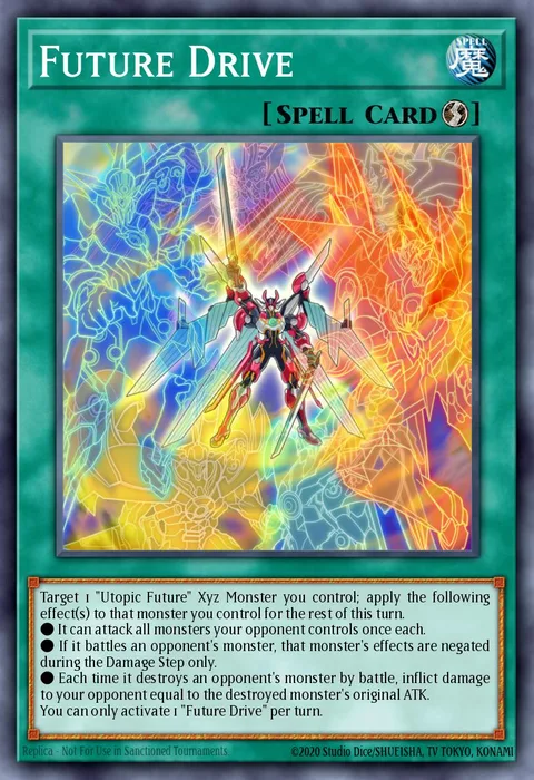 Future Drive trading card