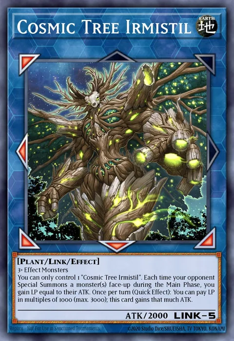 Cosmic Tree Irmistil trading card