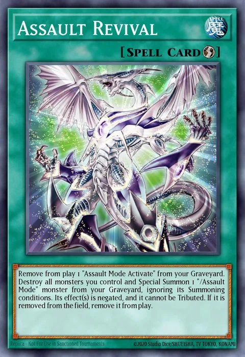 Assault Revival trading card