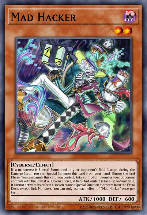 Mad Hacker trading card