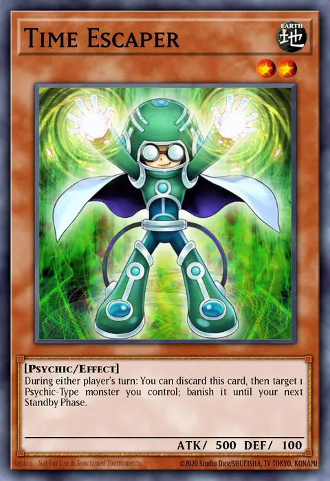 Time Escaper trading card