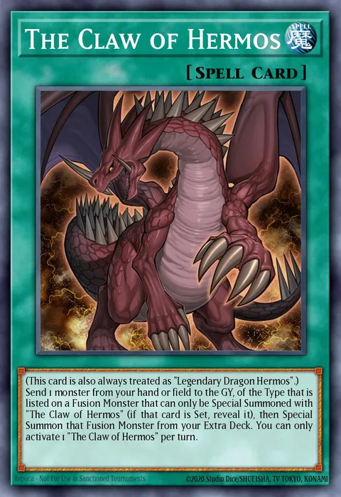 The Claw of Hermos trading card