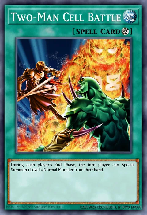 Two-Man Cell Battle trading card